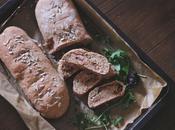 Easy Bread Recipe (optional: Filled with Goat Cheese, Figs, Arugula)