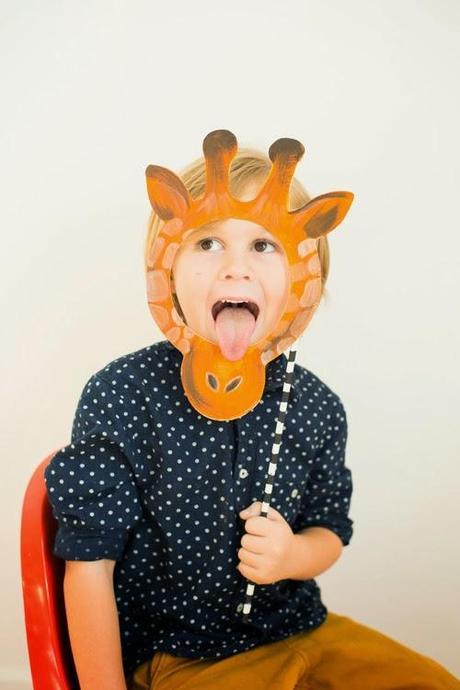 Printable animal masks