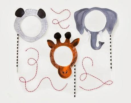 Printable animal masks