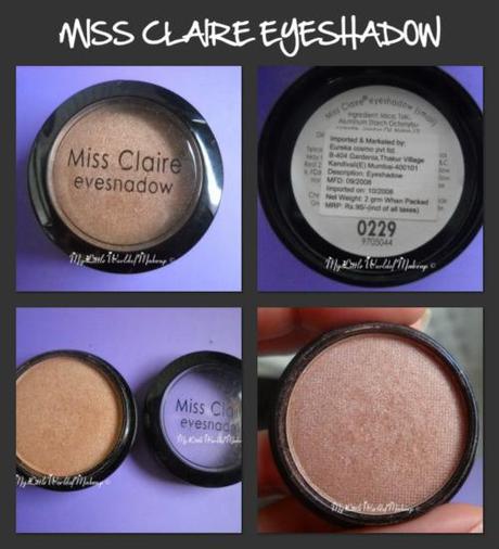 MISS CLAIRE SINGLE EYESHADOW IN NO 0229