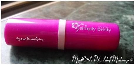 AVON SIMPLY PRETTY LIPSTICK IN CRANBERRY