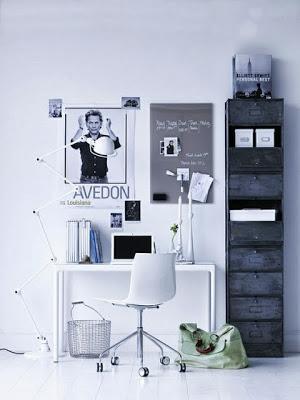 inspiration board | small workspaces