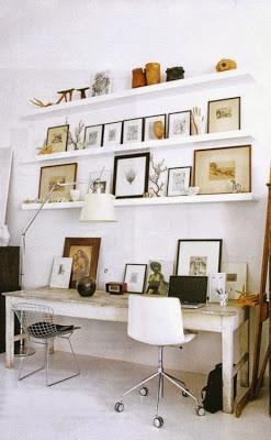 inspiration board | small workspaces