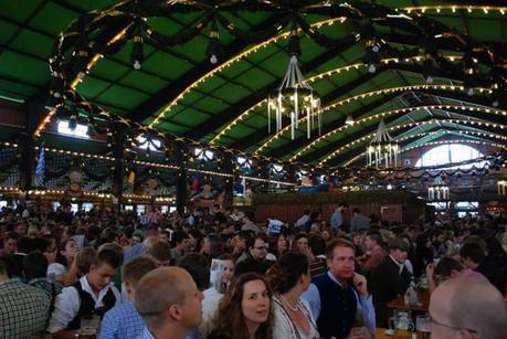 Augustiner Beer Hall at 10am on a Saturday