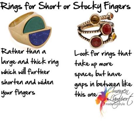 Rings for Short or Stocky Fingers