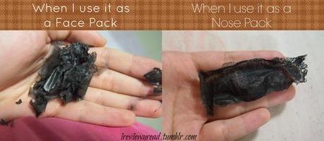 Daiso: Charcoal Mask (Natural Pack) review