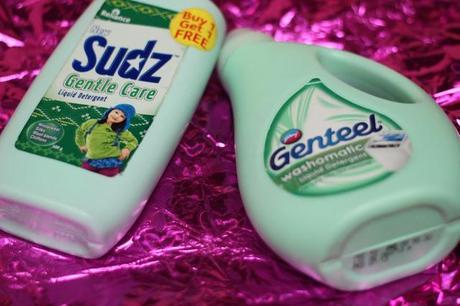 SUDZ by Reliance and Genteel Liquid Detergents