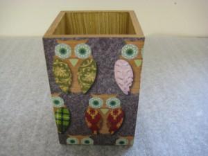 owl pen pot