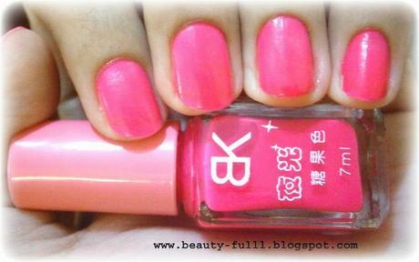 Born Pretty Store's Candy Color Nail Polish + 3D Stickers - Review Born Pretty Store's Candy Color Nail Polish + 3D Stickers - Review