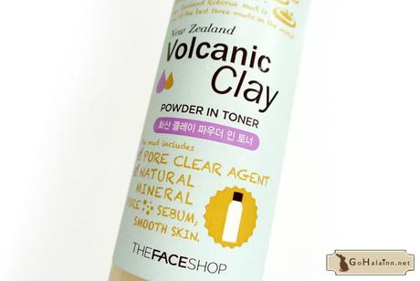 The Face Shop New Zealand Volcanic Clay Powder In Toner Review