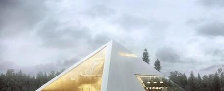 Modern Pyramid House by Juan Carlos Ramos