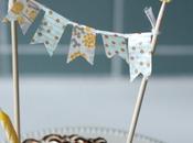 Cake Bunting Made from Washi Tape
