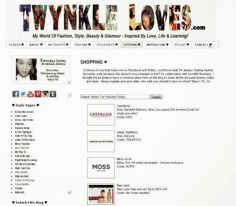 A New TL Page: Discount Codes