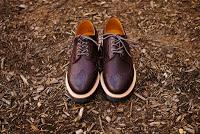 Stomp Suave:  Dr. Marten Alfred Brogue in Oxblood