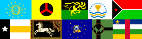 First to name these 10 Flags wins -- click to enlarge