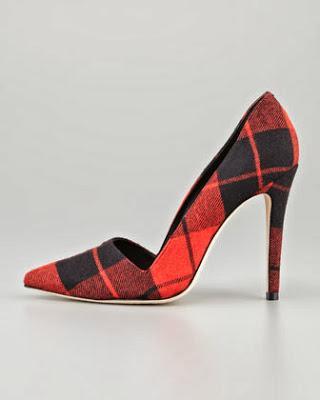 tartan pump