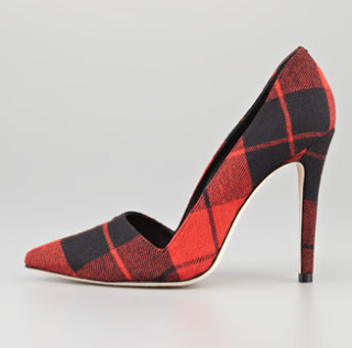 tartan pump