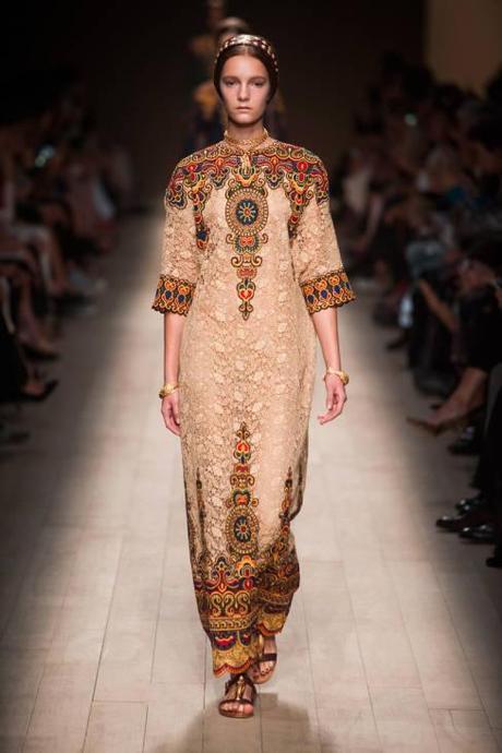 elle:

Valentino's intricate, ethnic ensembles were nothing...