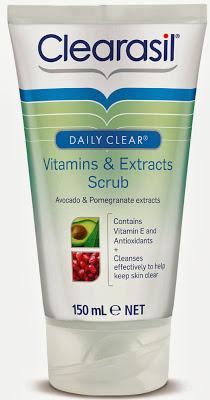 Clearasil Daily Clear Vitamins & Extracts Scrub