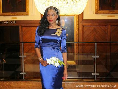 Today I'm Wearing: The Blue Bridesmaid