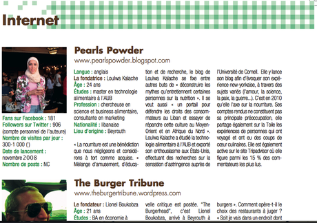 Pearl's Powder Interviewed in Le Commerce Du Levant