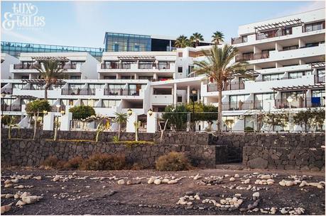 front view of Sandos Papagayo Hotel in Lanzarote