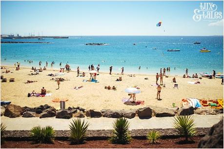 Playa Blanca Beach in Lanzarote