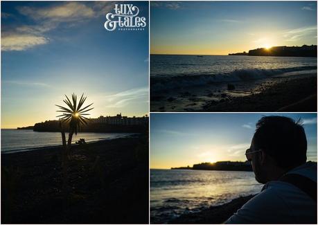 Sunset at Sandos Papgayo Hotel in Lanzarote
