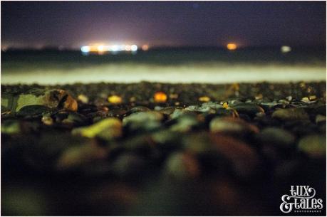 Slow Shutter Beach photo taken at night in Lanzarote
