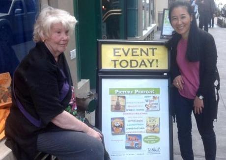 Anne Rockwell and me outside of Books of Wonder after the event.  Do I look relieved?