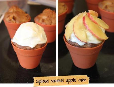 cassiefairy pieday friday recipe for spiced caramel apple autumn cake