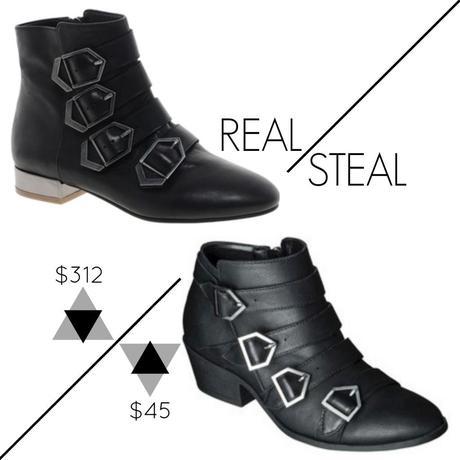 Kikadoo Fash Friday Real vs Steal Sam Edelman Nolan Buckle Ankle Boots Sam & Libby Paxton Strappy Ankle Boots.jpg