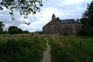 Nederlands: Kasteel Waardenburg te Waardenburg...