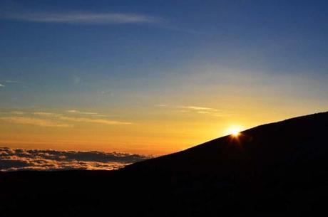 Sunset on Mauna Kea