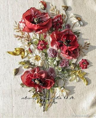 Embroidery and Silk Ribbon Embroidery