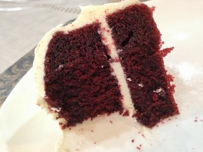 Red Velvet Cake with Cream cheese frosting