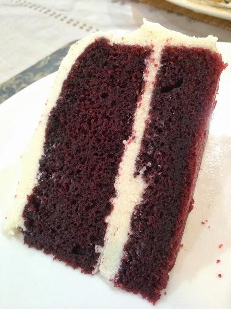 Red Velvet Cake with Cream cheese frosting