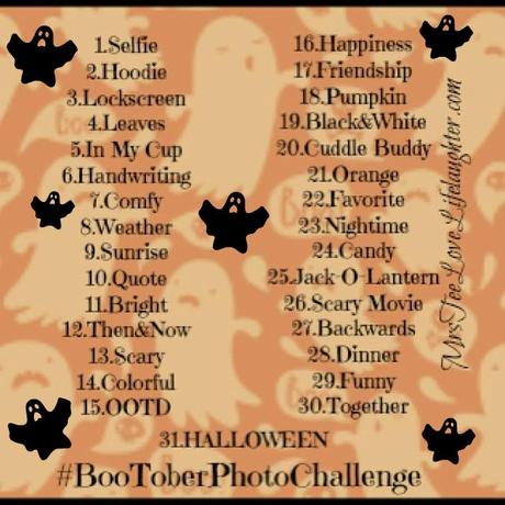 Instagram October Photo Challenge #BooToberPhotoCallenge - Paperblog