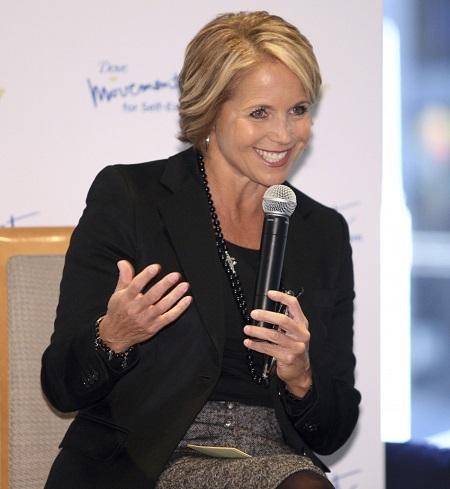Katie Couric - Dove unstoppable education at The Empire State Building