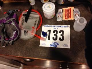 Race Report: Harvest Half Marathon 2013