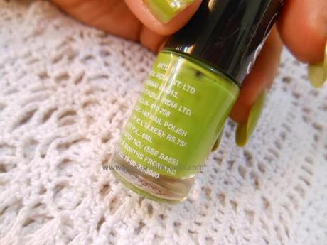 NOTD : Maybelline Color Show Nail Polish Mint Mojito (404)