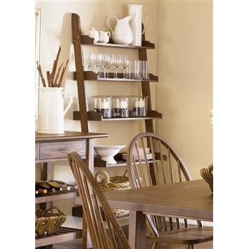 Liberty Furniture 139-BK202 Farmhouse Casual Dining Leaning Bookcase Traditional Furniture