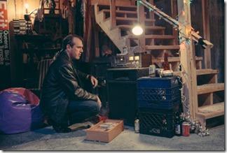 John Gawlik stars as Tony in The Gift Theatre's Review–Broadsword: A Heavy Metal Play (The Gift Theatre)