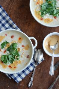 roasted cauliflower soup