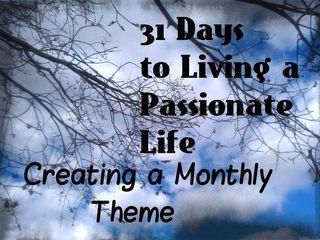 31days monthly theme