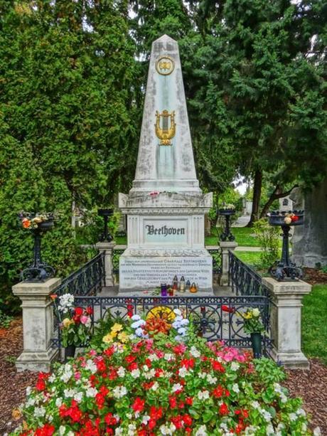 Beethoven's Grave in Vienna