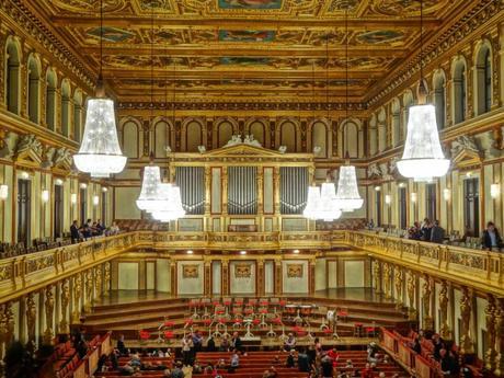 Inside of Vienna Philharmonic's Hall