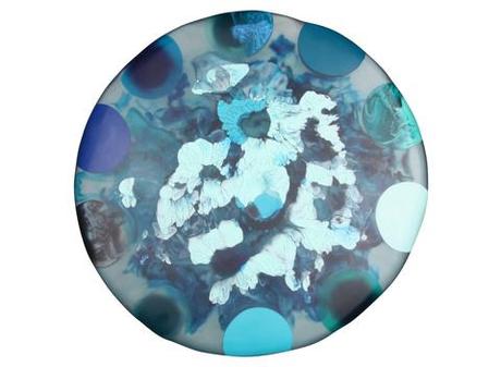 liquid moon top in underwater blues 