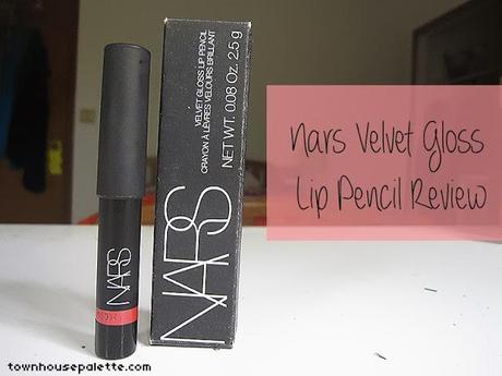 Nars Velvet Gloss Lip Pencil in #3755 'New Lover' | Review