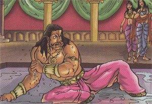 Draupadi_laughing